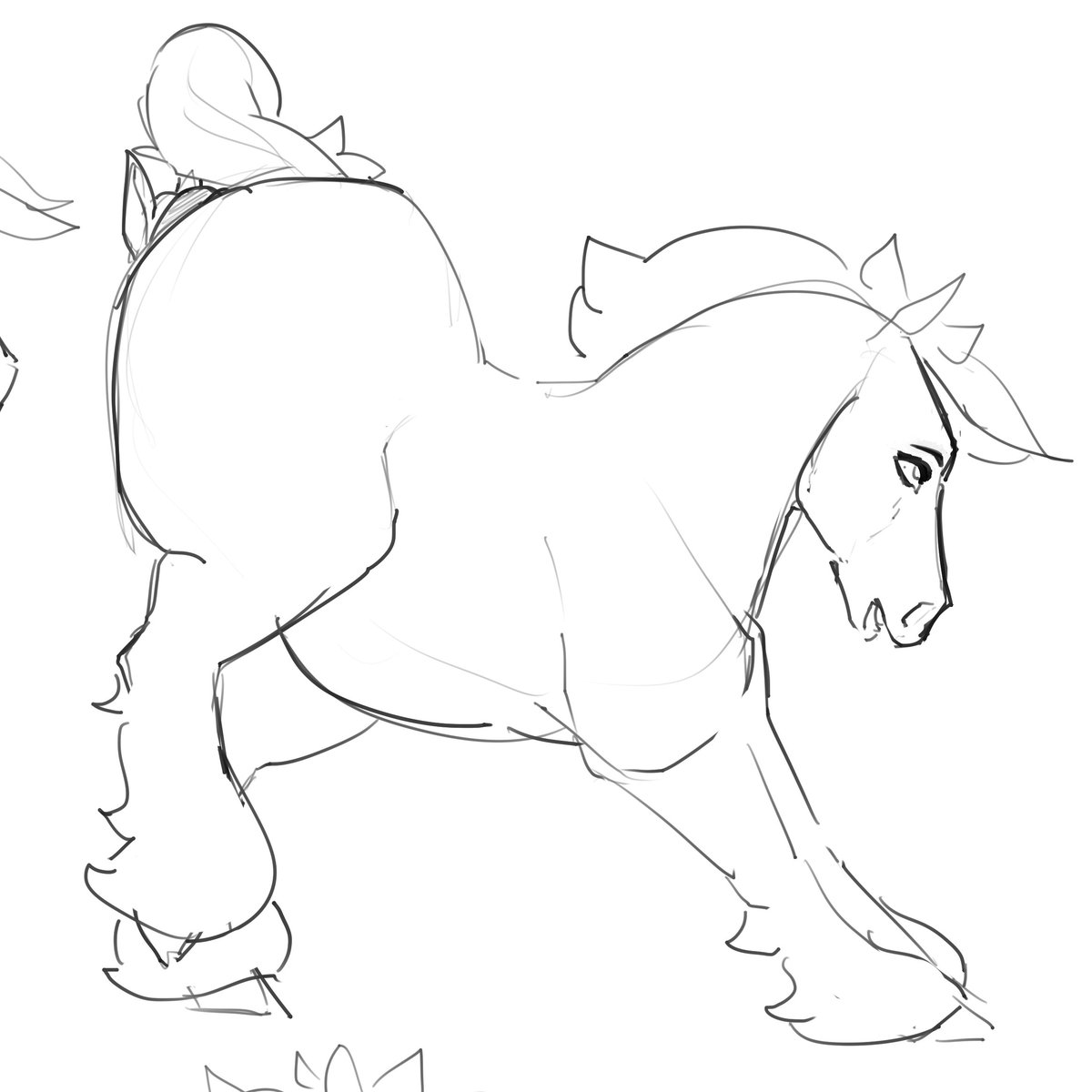 ManaHallowhound's tweet photo. What if I was a horse and had a massive ass? https://t.co/vjBMBUyUOC