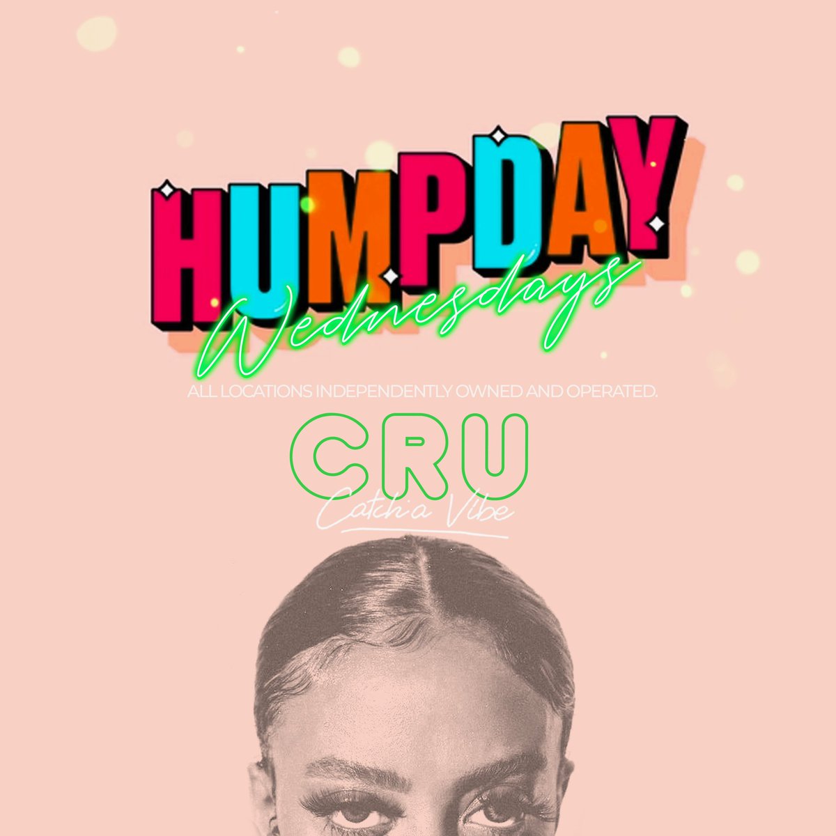 ISSA WEDNESDAY VIBE HUMP DAY
🔋POWERED BY: MONEY MAGIC PROMOTIONS &amp; ALBANY CRU 
EACH AND EVERY WEDNESDAY 6PM-1AM 
HAPPY HOUR : 6pm-8pm specials are $10 wing plates &amp; It is $2 tequila$3 cognac $4vodka $5wine  $5 beers  🍻
$150 Hennessy bottles , $125 Nyak bottles