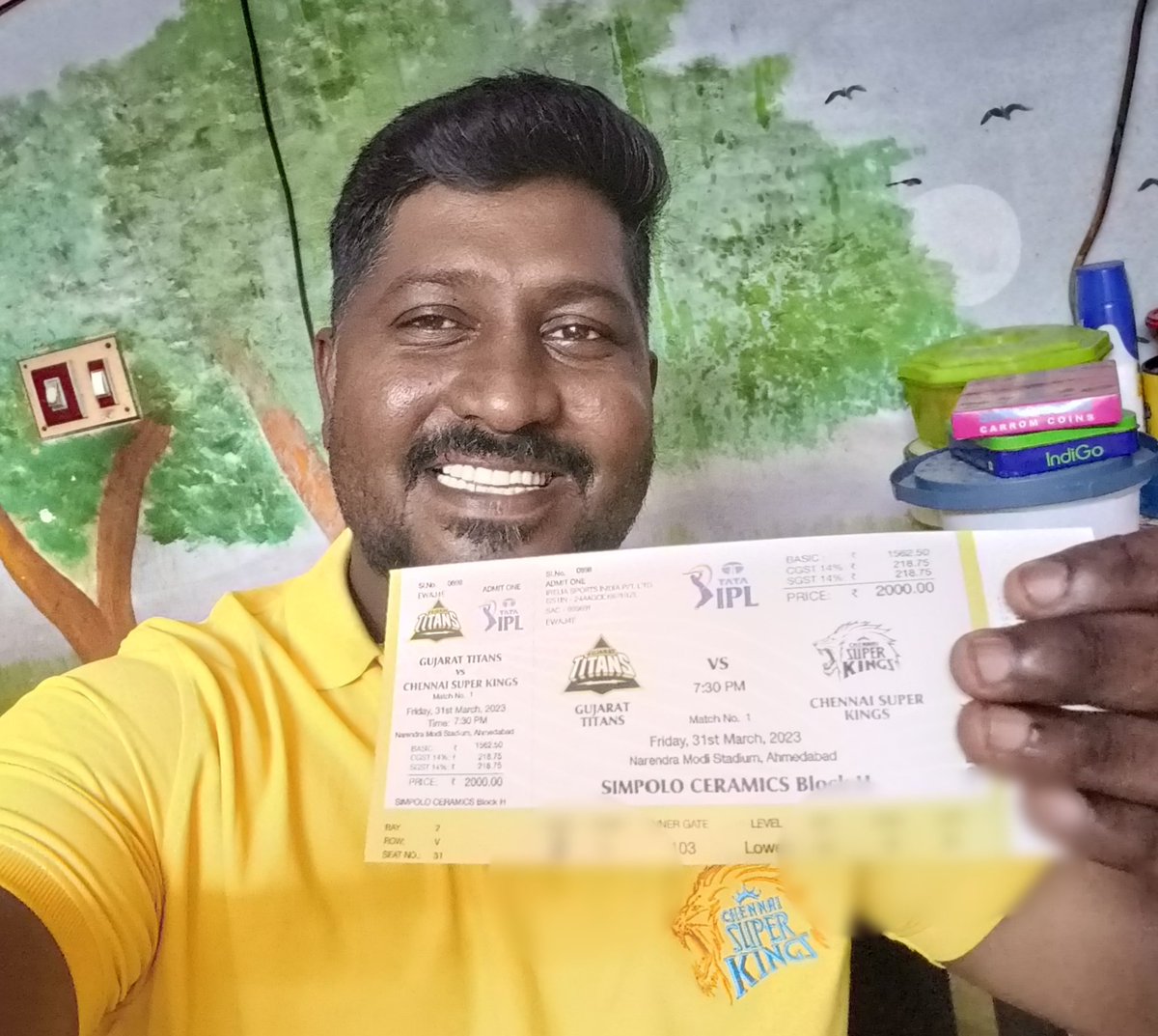 Saravanan Hari 💛🦁🏏 tweet media