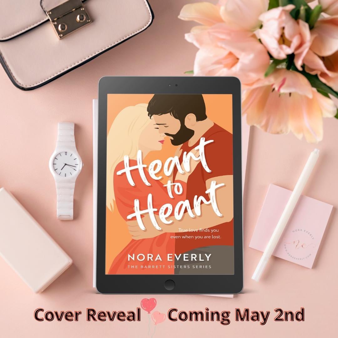 ★★COVER REVEAL ★★⁣⁣ HEART TO HEART a small town, he falls first romance from @NoraEverly , is coming May 2nd to Kindle Unlimited, and we have the gorgeous new cover! ★★Reserve your copy TODAY!★★ Preorder Here: mybook.to/HeartToHeartSBH