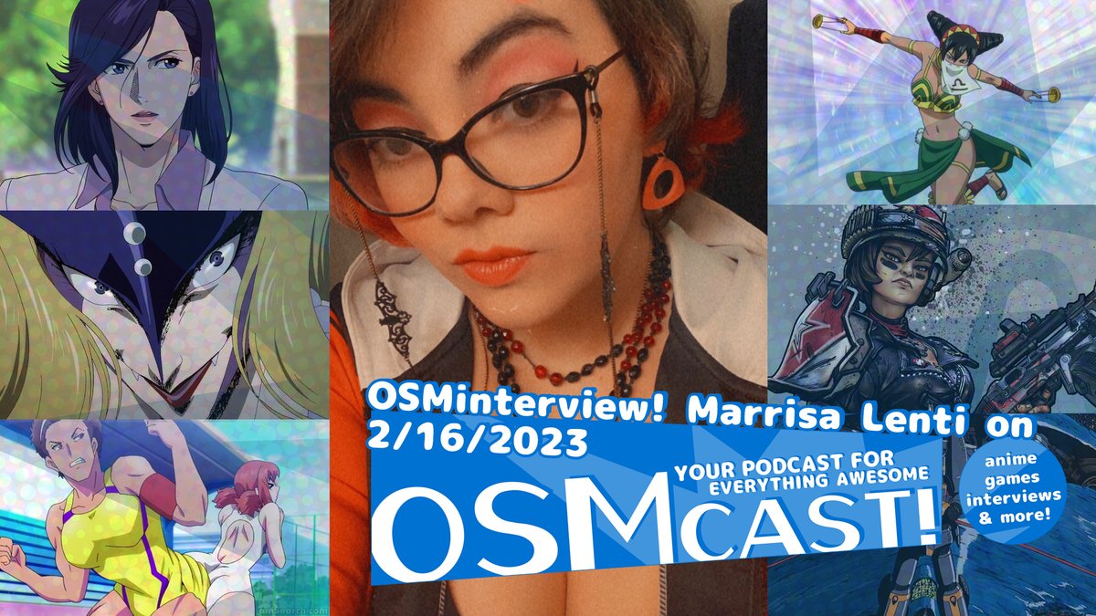 OSMcast's tweet photo. Oh hey, new episode! @J5isLive chats with @MarissaLenti and now everyone gets to hear about it!

Which is good because Marissa is great and you should listen to her. 

https://t.co/4BV5mphnKL

#podcast #anime #videogames #voiceactor #adrdirector #interview https://t.co/UGsFahnplS