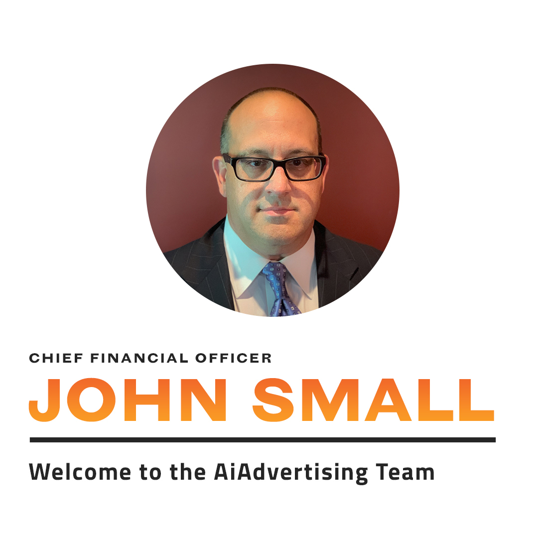 Go_AiAd's tweet photo. We are excited to announce the most recent AiAdvertising team member, John Small as the Chief Financial Officer! Please join us in welcoming John! $AIAD #newhire #adtech #aiforadvertising
https://t.co/mKslBT39HV https://t.co/WUQVWiEhqk