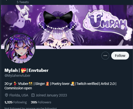 💜【 Umpah 】 ENVtuber ❄️ tweet media
