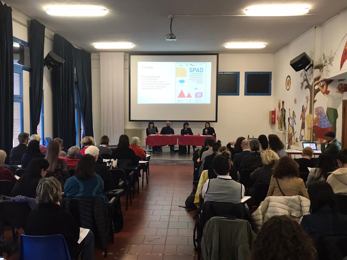 Afrmed's tweet image. Lucia Fresa del ⁦⁦@comunebologna⁩ : importante per lo #spad sarà proseguire con la formazione interna con un focus sulle #discriminazioni percepite, e costruire con le vittime soluzioni per uscire da situazioni di passività.