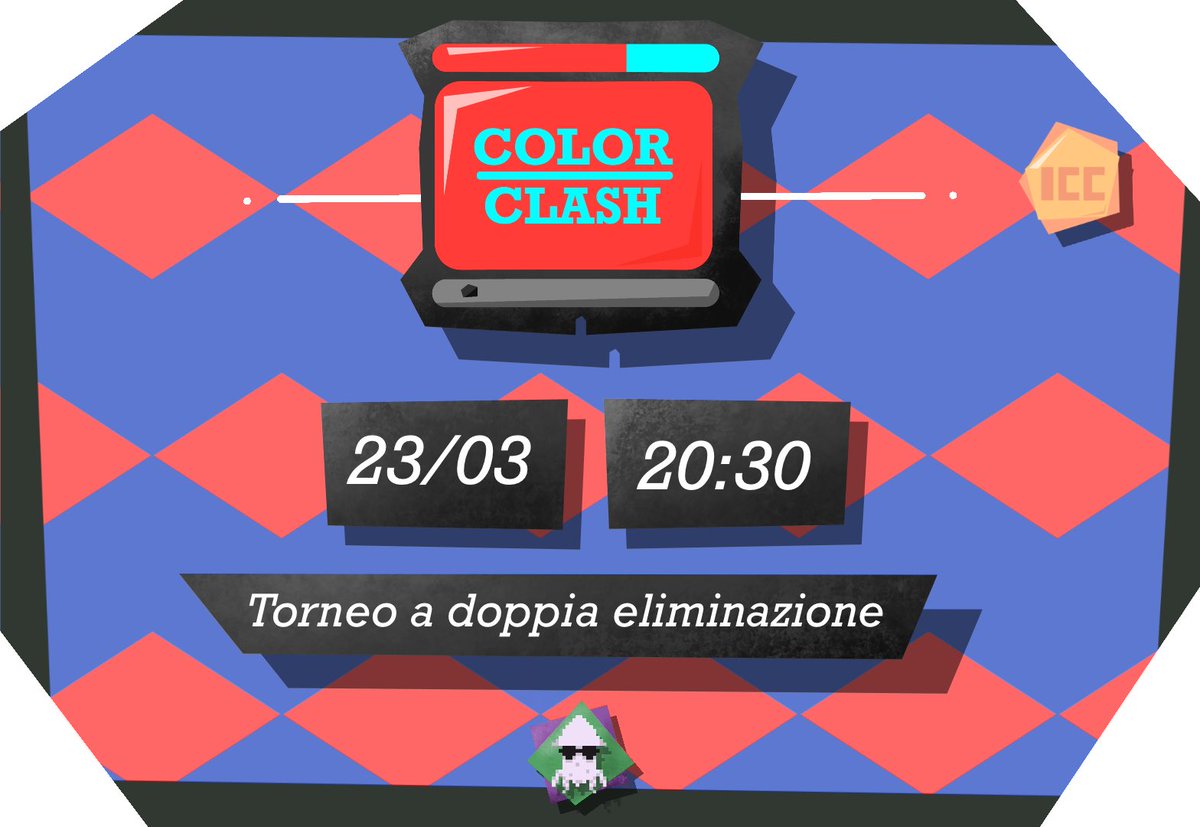 CoolSquidsClub's tweet photo. Color Clash 6 si terrà giovedì 23! Sarà l'ultimo torneo dell'Italian Community Circuit. Se volete qualificarvi nella divisione massima della Italian Community League non potete perdervelo!

https://t.co/QznEYX8w2p https://t.co/0qZouS5bZn