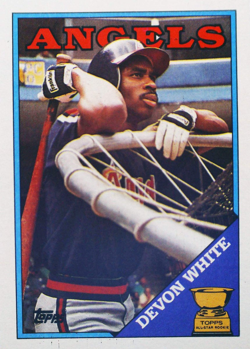 MikeFantastik's tweet photo. Shout Out to Devon White #baseballcards #Topps #Donruss #DevonWhite https://t.co/TRb0uR6Wp1