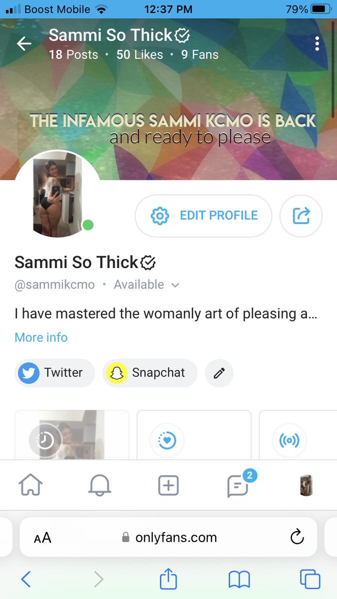 Sammikcmo's tweet photo. @Isabellamonie I have mastered the womanly art of pleasing a man; even on camera

https://t.co/5KSM7iymTV 

#onlyfansnewbie #thickasf #onlyfanspromo #bootyfordays #subscribe #youwontregretit https://t.co/YrzXEUMoZL