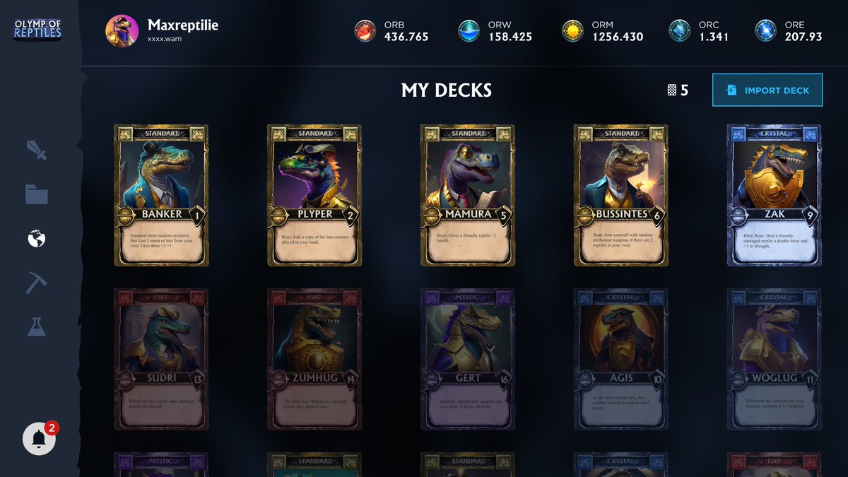 olympreptiles's tweet photo. Brand new cards, the participants of the closed testing have already seen them, now we show you! How would you rate it? Are you ready for the great reptile battle? 🧨 https://t.co/5NR8O0ZU0D