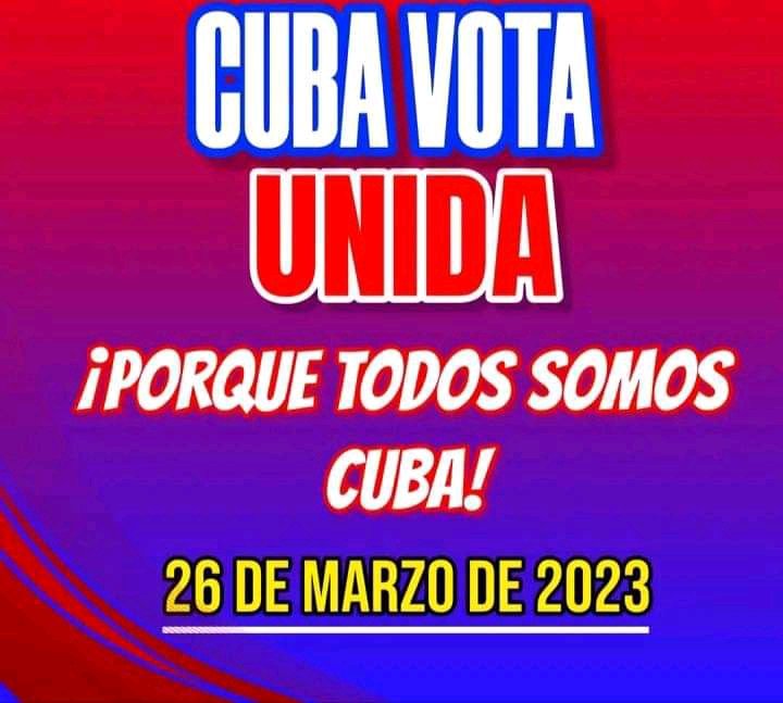 El próximo 26 de marzo los  educadores fomentenses daremos el #VotoUnido por la Patria.
#YoVotoXTodo