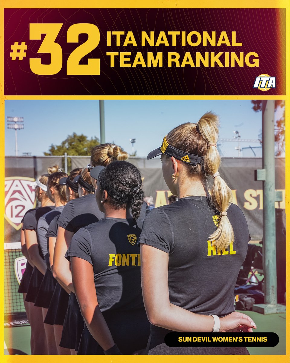 Arizona State Women’s Tennis on Twitter "New ITA_Tennis rankings 🙌"
