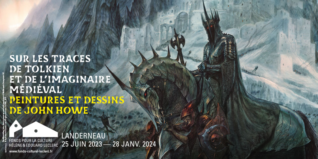 ArtsLudiques's tweet image. Brought together for the first time, more than 250 artworks by the artist #JohnHowe will accompany visitors &quot;Following the trails of #Tolkien and the Mediaeval Imaginary world&quot;, the exhibition we created for the @fhel_landerneau, which will open on June 25 in Brittany. 🎉