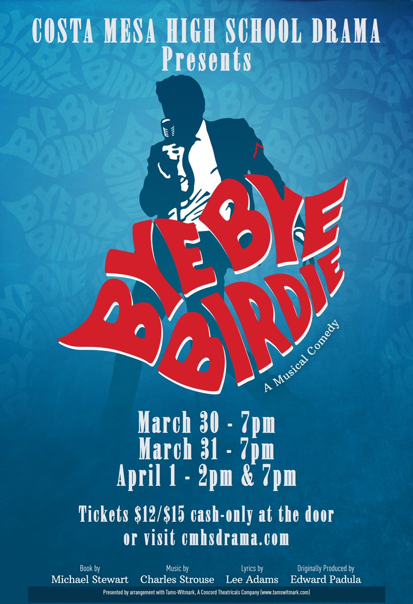 #MesaNation Bye Bye Birdie High School Play cmhs.schoolloop.com/pf4/cms2/event… #mesaproud <a href="/nmusd/">Newport-Mesa USD</a>