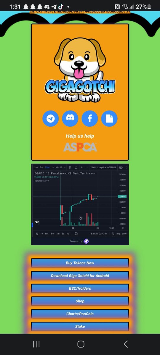 GigaGotchi's tweet image. Discover the exciting world of GigaGotchi.com with our real-time Charts. See how you and your friends measure up, and who will come out on top.
0x1193F7DfbDf8B9D9834144E8C6ca01B38d0BB739
#gigagotchi #realtimecharts #competitivegaming #discovertheworld #competition