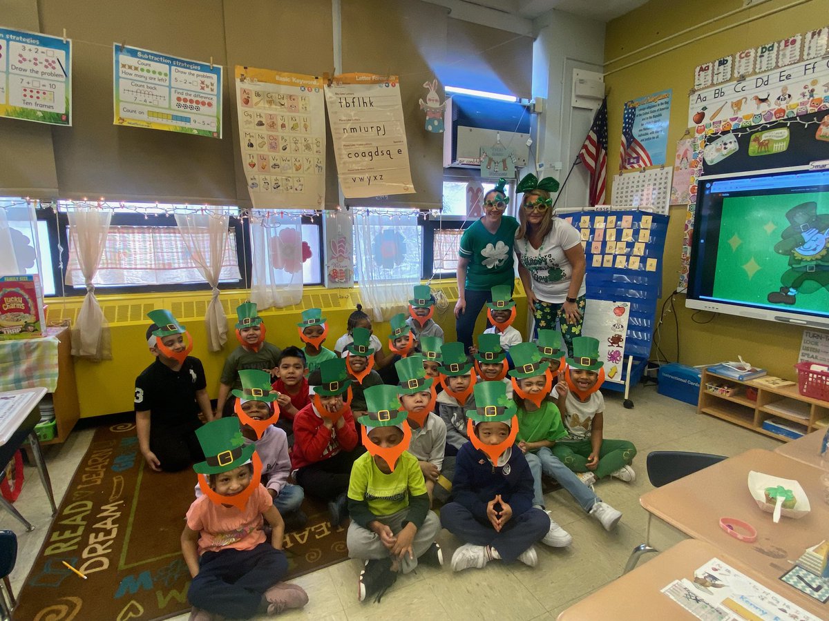 PS380k's tweet photo. Our Kindergarten students tried very hard this year to catch a leprechaun. However maybe next year! ๐๐ #celebratingwithfriends #StPatricksDay2023 https://t.co/8sXGHB4ZGD