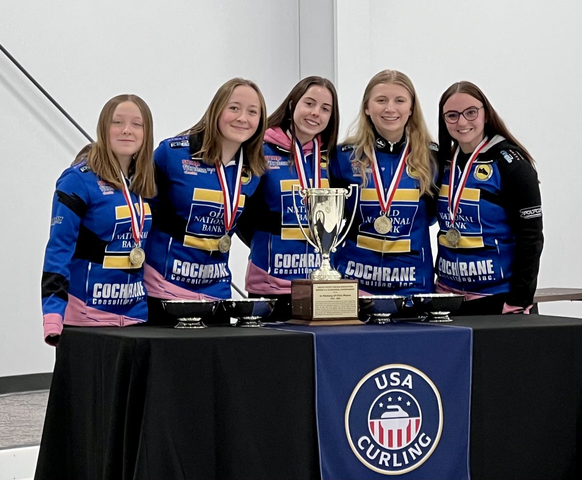 ChaskaCurling's tweet photo. Some of our junior curlers are headed to the @usacurl U21 National Championships in April. We’ve got a send-off for them at the Curling Center Thursday at 6:30pm. Stop by to wish them good curling! We'll also have cake! 😁 https://t.co/4cXKRlAn6a