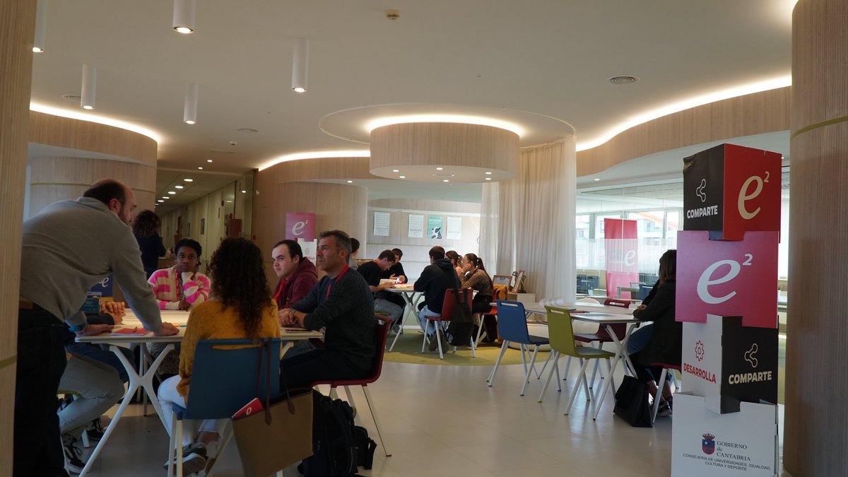 emprendecise's tweet photo. #e2CISE | Medio centenar de estudiantes universitarios cántabros han reflexionado sobre las competencias necesarias para su desarrollo profesional, la relación entre el trabajador y la empresa o los fundamentos de un trabajo en equipo eficaz 👇 https://t.co/EegefhNeUv