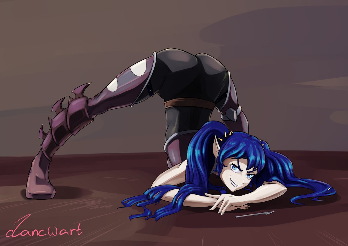 d4ncwart's tweet photo. @EllirhShaan I don't have any elfs myself, but I have lot of art of these high-class elfs from @.NarrativeDeclar 's shows #rotgrind and #warhams https://t.co/Zl4pbof8oA