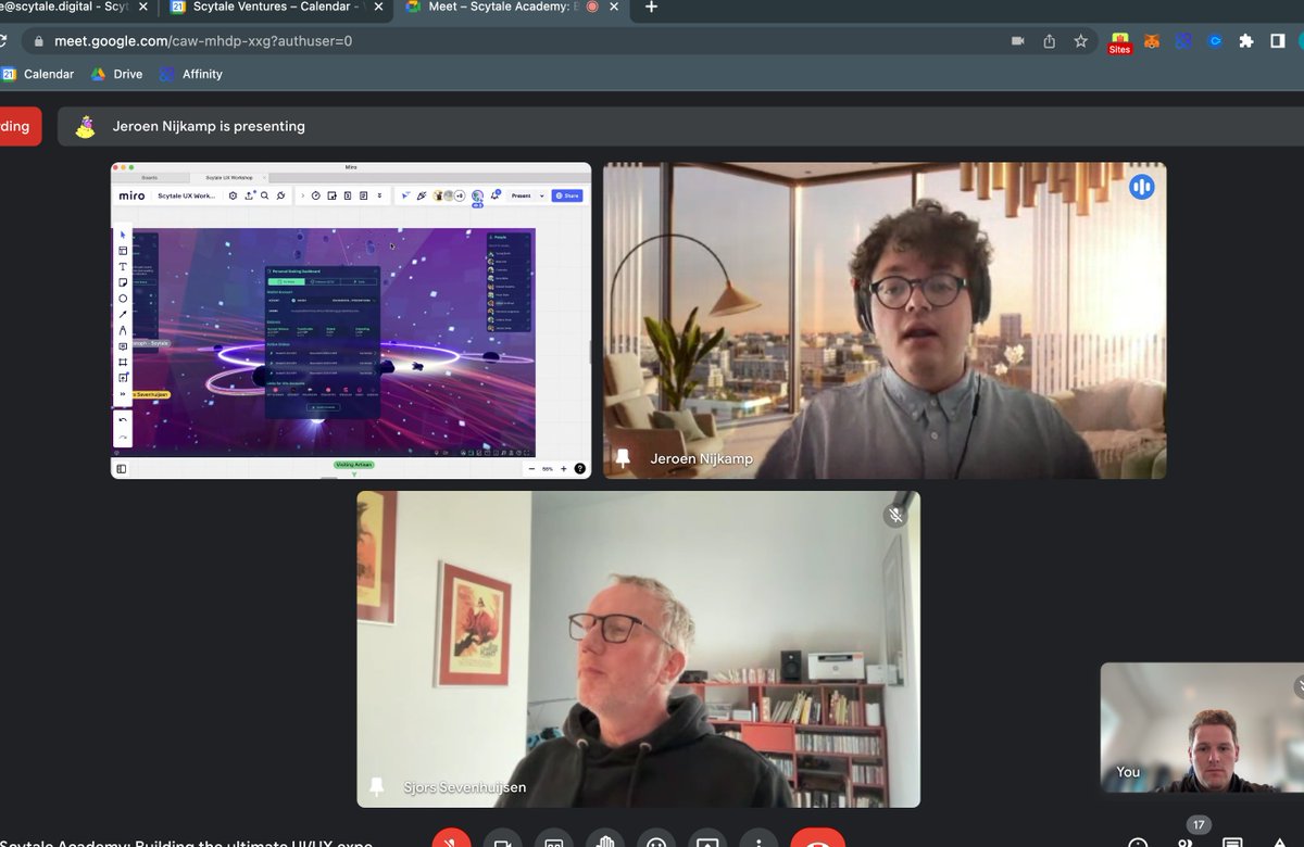 jake_blew1's tweet image. Participants of the #scytaleacademy projects gained valuable insights on the UI/UX do&apos;s and don&apos;ts thanks to the amazing workshop by Sjors Sevenhuijsen and @nijkamp_jeroen from @OdysseyCreator. 

Building a UI/UX for the metaverse is no easy task! 

@scytaledigital