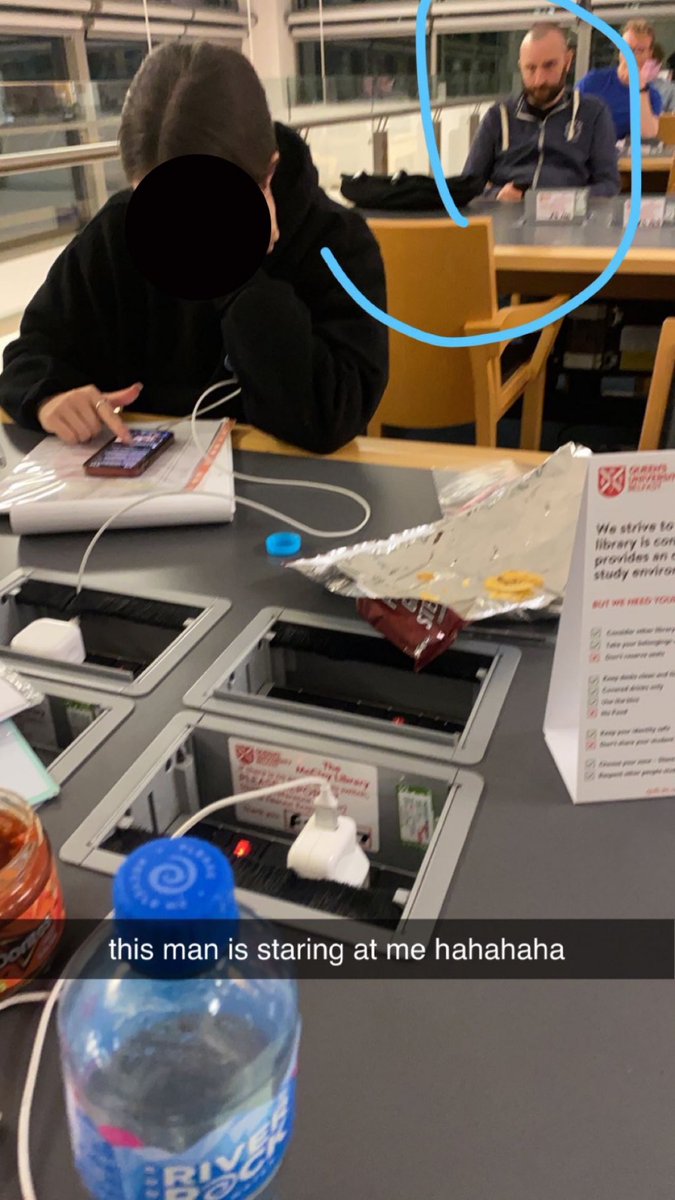 archaeosqrlgrl's tweet image. There is a man accessing @QUBLibrary at night &amp;amp; watching/stalking women. This has potentially been going on for a YEAR. How has this been going for that long @QUBelfast @QUBVChancellor? @QUBEstates knows and @love_qub is keeping ppl updated, yet the uni ignores this.
