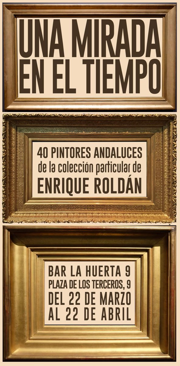 robertismo's tweet photo. Enrique Roldán, figura clave del galerismo y el arte contemporáneo en la Sevilla de los 60, cuelga 40 óleos de pintores andaluces de su colección particular. 
Primavera, cerveza, tapas y arte todo junto en un sitio muy particular. https://t.co/BavBU2Mva2