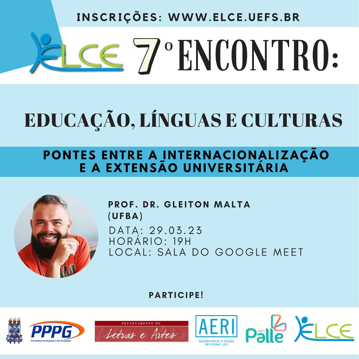 aeriuefs's tweet image. Evento gratuito e realizado via Google Meet, às 19h em ambos os dias. Inscreva-se e participe! docs.google.com/forms/d/e/1FAI… #internacionalização #internacionalizacaoemcasa #elce #pesquisa #extensãouniversitária #educacaolinguaseculturas #encontroelce #uefs @UEFSoficial