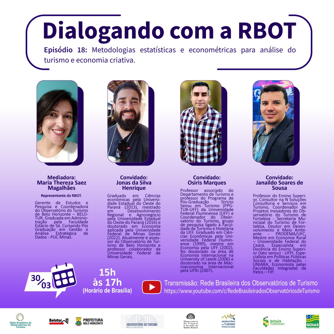 jshenriquebass's tweet photo. No dia 30/03 a partir das 15h eu terei o prazer de debater metodologias para a análise da economia criativa e a economia do turismo. A transmissão será ao vivo pelo Youtube. O link para o acesso é:
https://t.co/s2mAKUniRI #economia #turismo #economiacriativa #metodologias https://t.co/BIFPIAqKSs