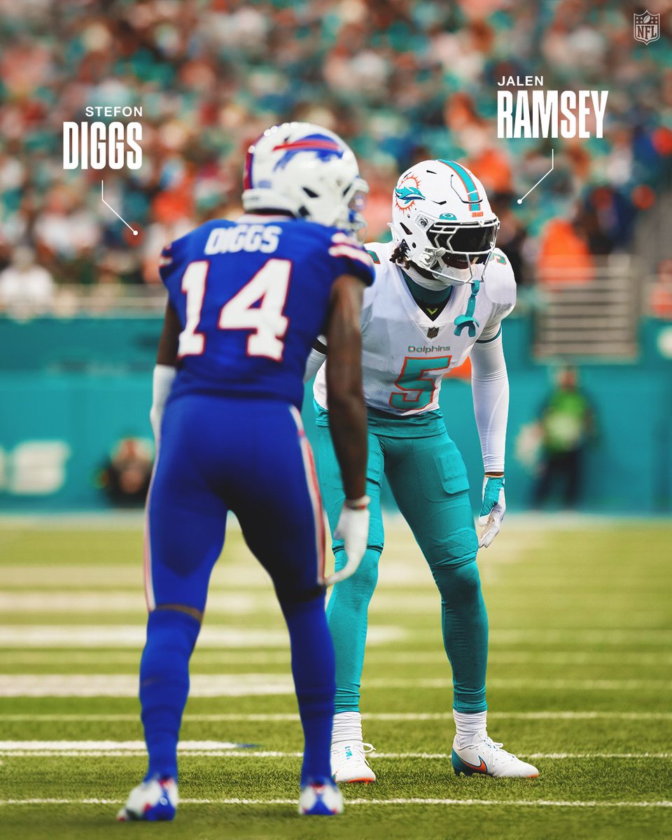 We get to see Him vs. Him twice a year now 👀

@jalenramsey | @stefondiggs