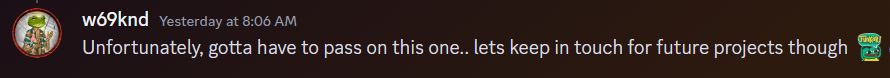 I want to put some words out to all the Collab Managers in the space. From now onwards, me &amp; my teams at @BeastsNFTs , <a href="/ebgnft/">Early Birds Genesis</a> , <a href="/FunkariNft/">Funkari</a> &amp; <a href="/Magma_nft/">Magma</a>  will take it extremely hard on vetting projects for approval.