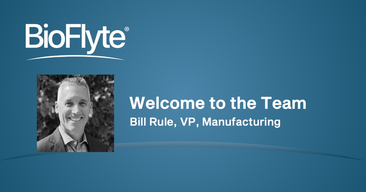 Anzu portfolio company BioFlyte has appointed Bill Rule as its VP of Manufacturing. Bill brings over 20 years of global supply chain and manufacturing experience from Aruba Networks, an HP Enterprise company: bwnews.pr/3FFqtOb #newhire #biothreat