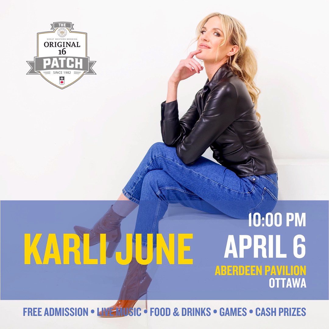 Ottawa! Let’s go!! 🇨🇦 Can’t wait to play after the Men’s World Curling Championships <a href="/CurlingCanada/">Curling Canada</a>. It’s a free show so I can’t wait to see you there! More info here: curling.ca/2023worldmen/p…