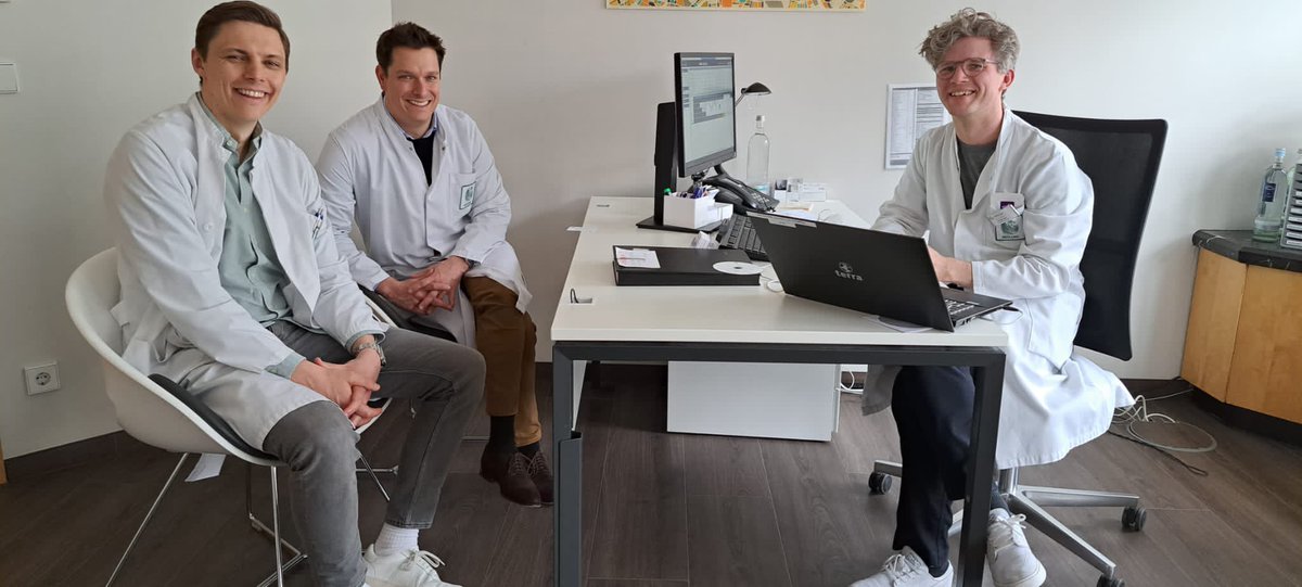 It was a great pleasure to host my friend @JPRadtke and Ferdinand Eberhard @ProUro_Berlin for perineal biopsies and prostate diagnostics using  #microultrasound