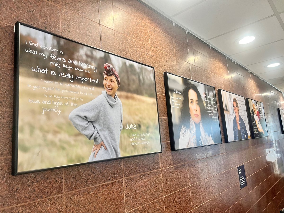MGHEquity's tweet photo. In collaboration with @Peoples_heART & #TheSoulProject, the inspirational stories of 15 women are displayed along the @MassGeneralNews main hallway.
The exhibit is also available for viewing here: https://t.co/UiOtOxZpMW
#WomensHistoryMonth https://t.co/z2fIEYb10P