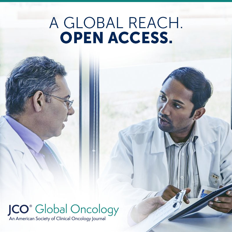 JCOGO_ASCO's tweet photo. Discover an open-access cancer research journal that has truly global reach. JCO Global Oncology research focuses on cancer diagnosis and care issues in settings around the world with limited health care resources.