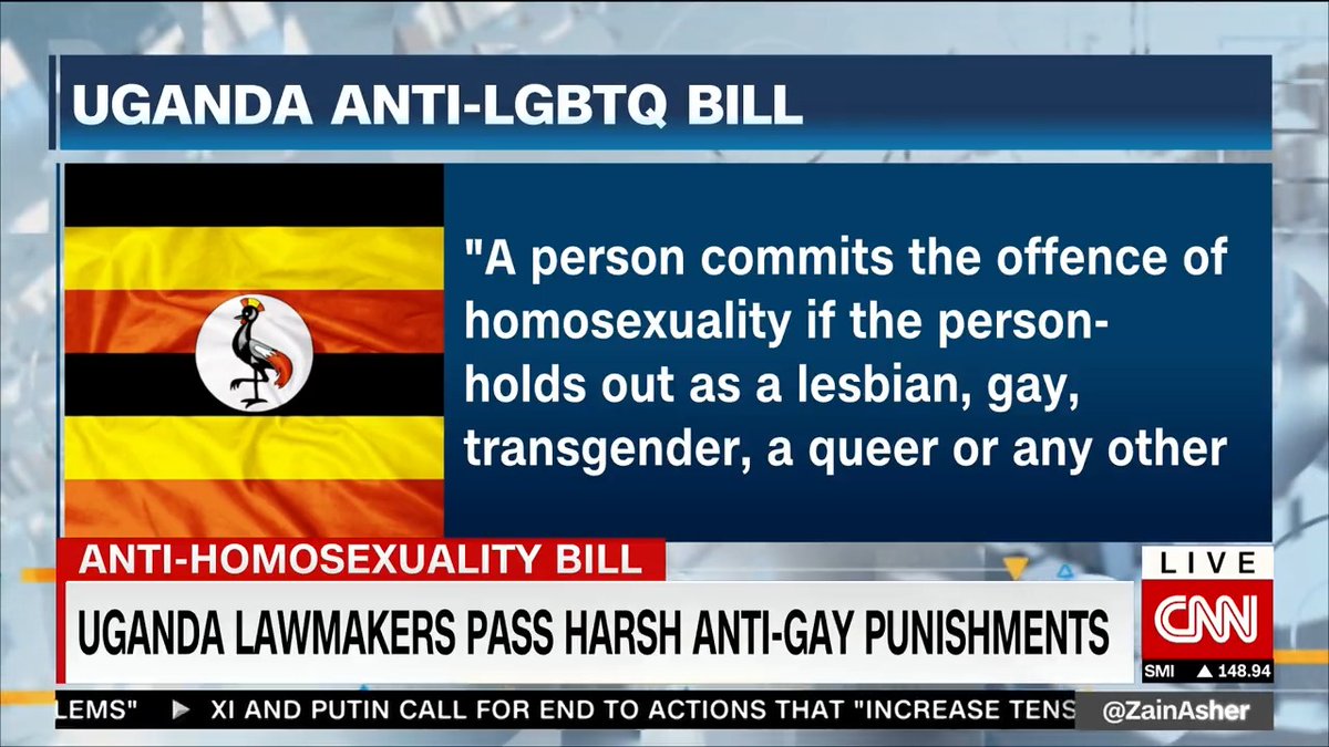 While we celebrate Human Rights Day here in South Africa, Uganda has just passed a law that criminalises LGBTQ+ persons, and calling the community ‘deviation from normal’ what a bleak day! https://t.co/ZAh2zar0IR