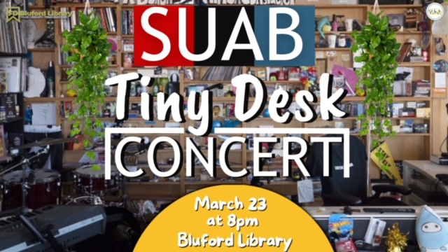 F. D. Bluford Library will be collaborating with NCATSUAB in hosting the first ever "Tiny Desk Concert" in the F. D. Bluford Library.  @NCATSUAB #AggiesDo​ <a href="/ncatsuaggies/">North Carolina A&T</a> #TinyDeskConcert .