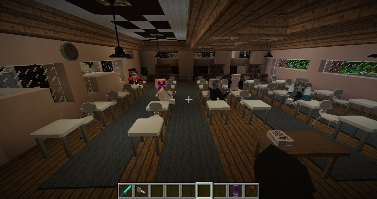 Melody3clipse's tweet photo. Who wants to be in my classroom? leave your url minecraft skin in the comments https://t.co/eYXfKhQeMv