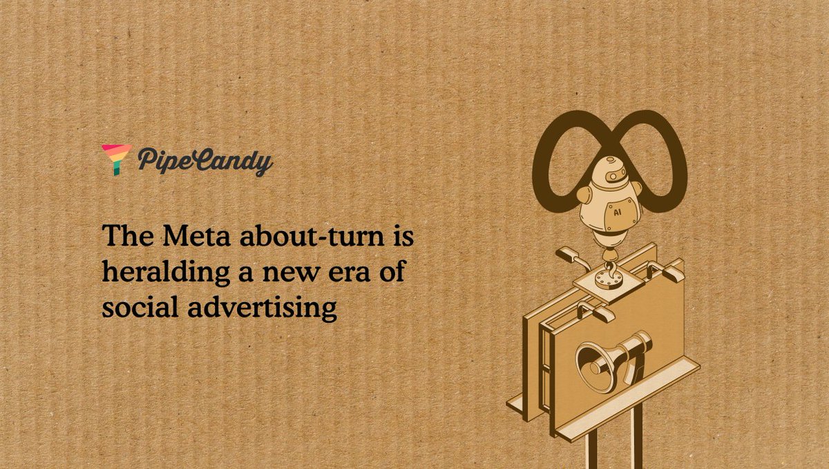 In situ ads. Not another AI fad.

A ROAS of 7 through Advantage+, the AI-led ad tool, brings Meta back into the game. Compared to non-Advantage+ adverts, there's a 20% - 30% lift in sales. 

blog.pipecandy.com/post/the-meta-…
