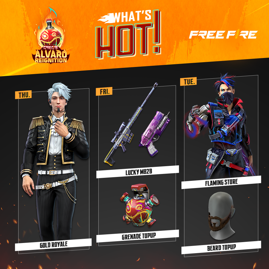 Club América x Free Fire Bundle Showcase