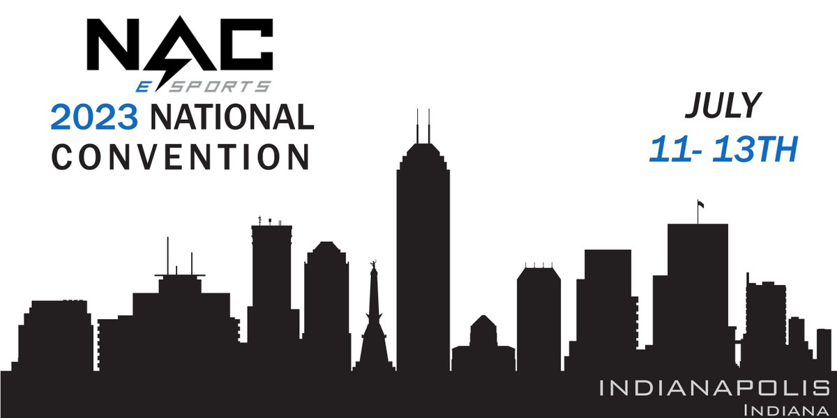The 2023 NACE National Convention has been confirmed! Join us in Westin Indianapolis on July 11-13th and hear from our amazing keynote speaker, <a href="/JoanieKraut/">Joanie</a>, CEO of Women in Games International! <a href="/GETWIGI/">Women in Games International (WIGI)</a>