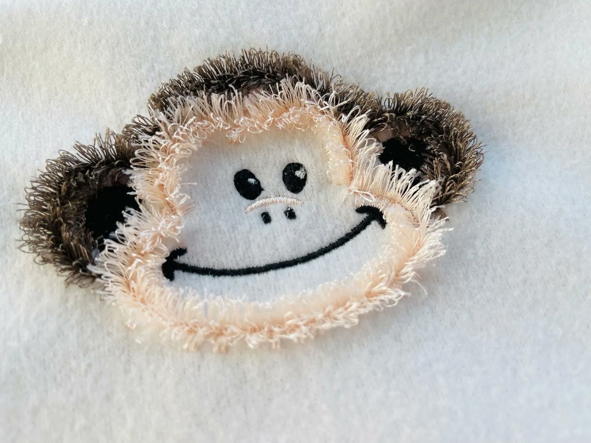 artapli's tweet photo. Fluffy Monkey
https://t.co/EhU2xBYYVa
#machineembroiderydesign #machineembroidery #embroidery #embroiderydesign #machinebroderie #bordado #Stickdatei #monkey #face #kids #baby #animal #fringed #fluffy #fringe #ITHembroidery #InTheHoop #artapli #etsyfinds #etsysale #etsy https://t.co/mv6MBHTNRr