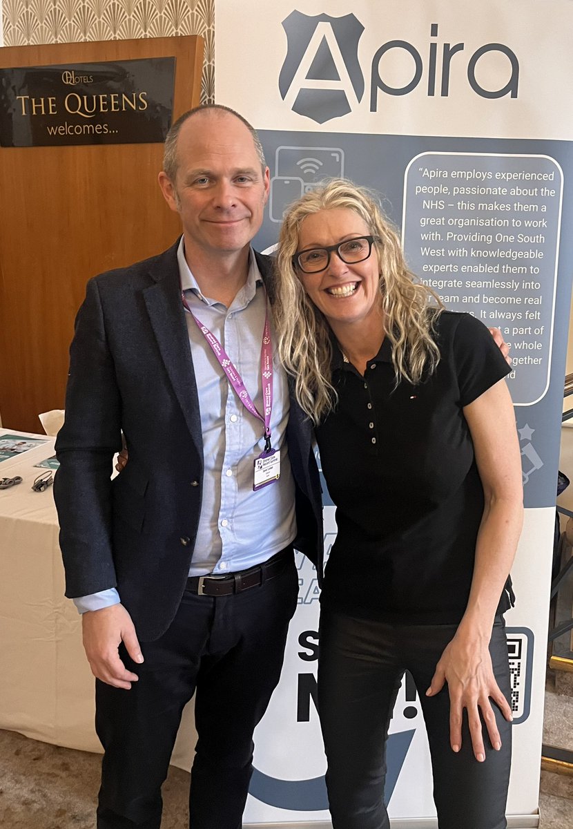Great to catch up with friends &amp; colleagues for #SharedCareRecord Summit in Leeds - thanks @ApiraLtd <a href="/andywilliams78/">Andy Williams</a> @VictoriaBetton for all your support 😊