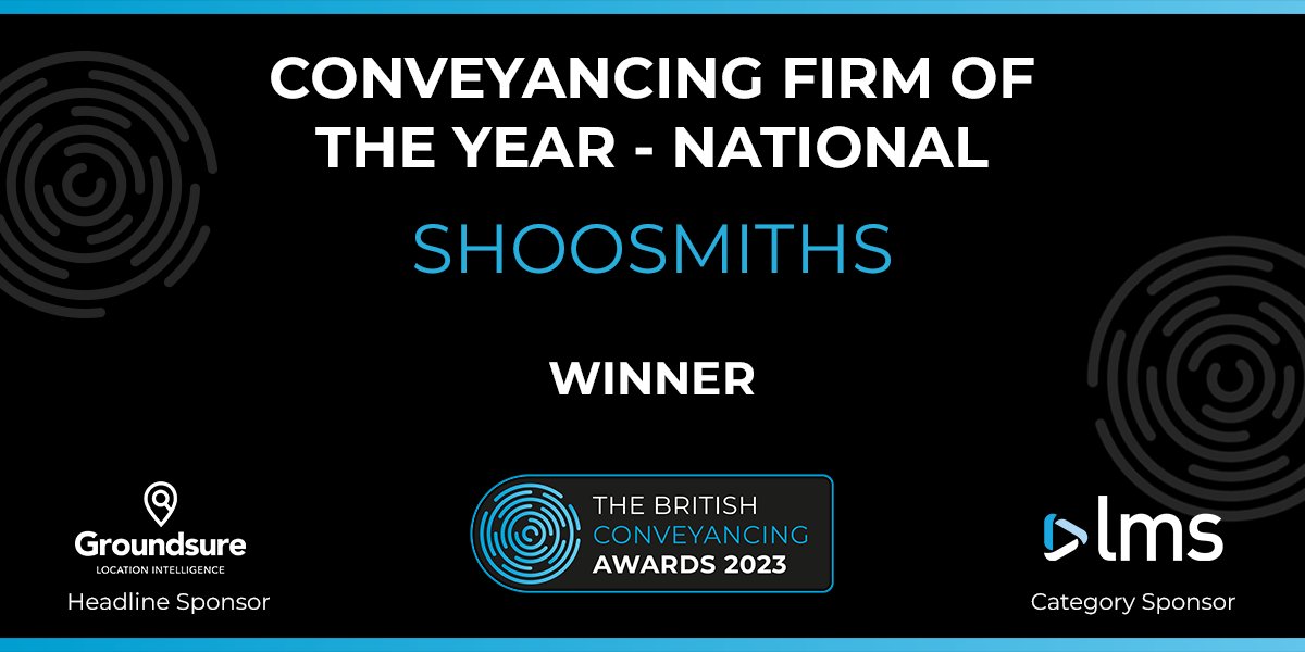 Today's Conveyancer (@tconveyancer) on Twitter photo ๐ ๐ช๐๐ก๐ก๐๐ฅ ๐
The award for '๐๐ผ๐ป๐๐ฒ๐๐ฎ๐ป๐ฐ๐ถ๐ป๐ด ๐๐ถ๐ฟ๐บ ๐ผ๐ณ ๐๐ต๐ฒ ๐ฌ๐ฒ๐ฎ๐ฟ - ๐ก๐ฎ๐๐ถ๐ผ๐ป๐ฎ๐น' goes to <a href="/Shoosmiths/">Shoosmiths</a>
Congratulations from all of us at #TC and category sponsor LMS
#BCAwards2023 #AwardsWinners #Congratulations ๐ ๐ช๐๐ก๐ก๐๐ฅ ๐
The award for '๐๐ผ๐ป๐๐ฒ๐๐ฎ๐ป๐ฐ๐ถ๐ป๐ด ๐๐ถ๐ฟ๐บ ๐ผ๐ณ ๐๐ต๐ฒ ๐ฌ๐ฒ๐ฎ๐ฟ - ๐ก๐ฎ๐๐ถ๐ผ๐ป๐ฎ๐น' goes to <a href="/Shoosmiths/">Shoosmiths</a>
Congratulations from all of us at #TC and category sponsor LMS
#BCAwards2023 #AwardsWinners #Congratulations