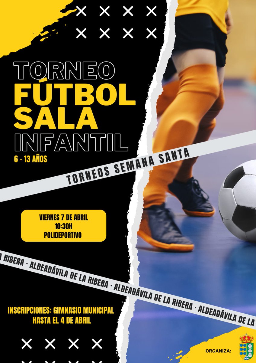 ⚽🎾 TORNEOS S. SANTA🎾⚽

Llega la Semana Santa y con ella los típicos torneos de estas fecha 🗓

Más información en las imágenes ⬇️

Pd: ¡Un poco de deporte nunca viene mal!