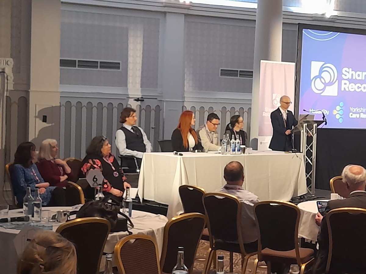 Great closing panel in Leeds from #SharedCareRecord workshop leads sharing actions on how #ICSs <a href="/NHSEngland/">NHS England</a> &amp; suppliers will collectively take things forward to improve outcomes for patients 👏