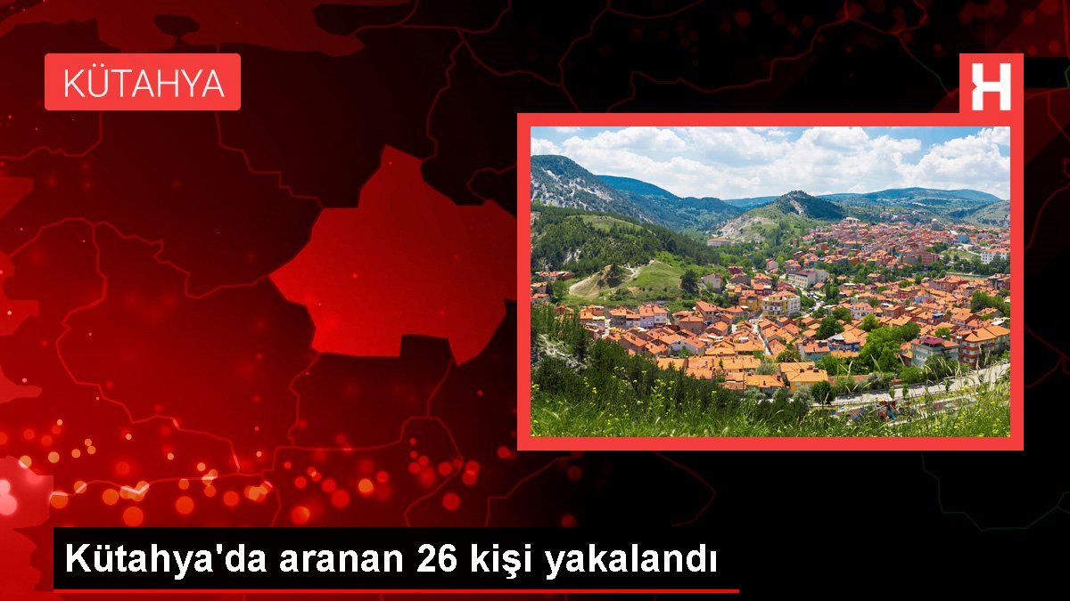 Kütahya'da aranan 26 kişi yakalandı dlvr.it/SlFtkj