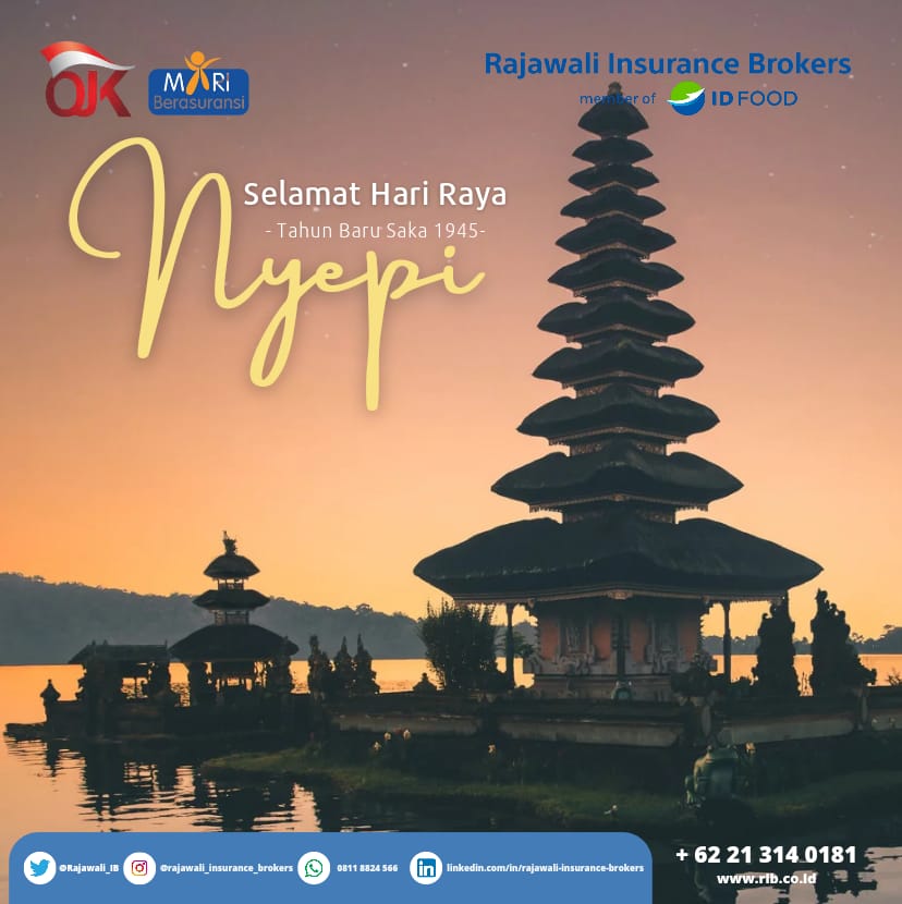 Rajawali_IB's tweet photo. Dewan Komisaris, Direksi dan Karyawan PT Rajawali Insurance Brokers Mengucapkan Selamat Hari Raya Nyepi Tahun Baru Saka 1945 https://t.co/7csFR9A3Kv