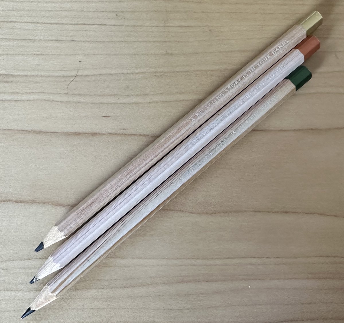 New post at pencil talk (fourth day in a row):

The new Caran d'Ache Nespresso pencil:

penciltalk.org/2023/03/the-co…

#pencils #penciltalk #nespresso #carandache #penciladdict #coffeepencil #stationery #stationeryaddict
