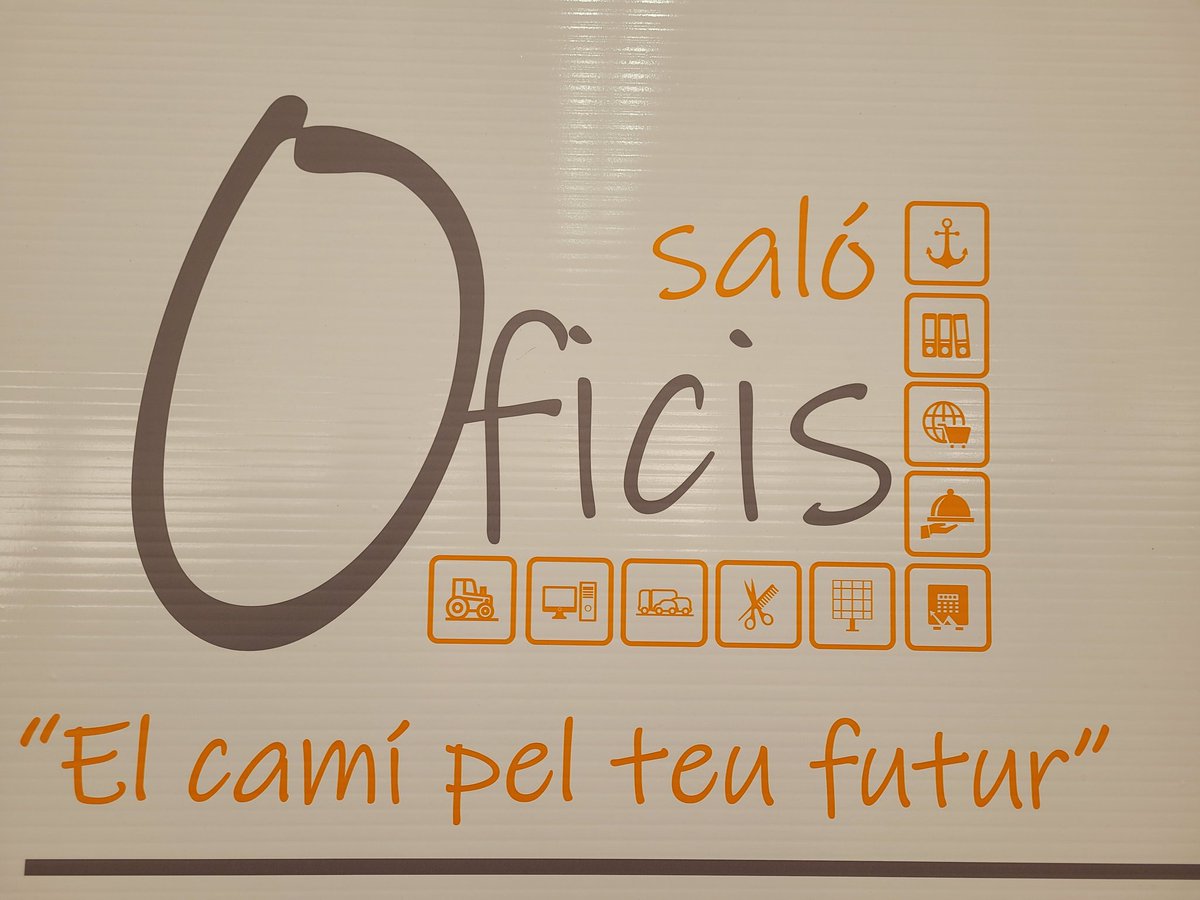 antoni_ruiz_'s tweet photo. Seguim impulsant l'FP arreu del Territori, som al #SalodelsOficis #Figueres amb @FundacioO en 3a edició "El camí pel teu futur"
En 3 dies ens visitaran 3.000 alumnes, participen 150 empreses i tots els centres educatius de la comarca. 40 tallers i 20 xerrades
#Fpdual #AntoniFP https://t.co/719Fvfz2kI