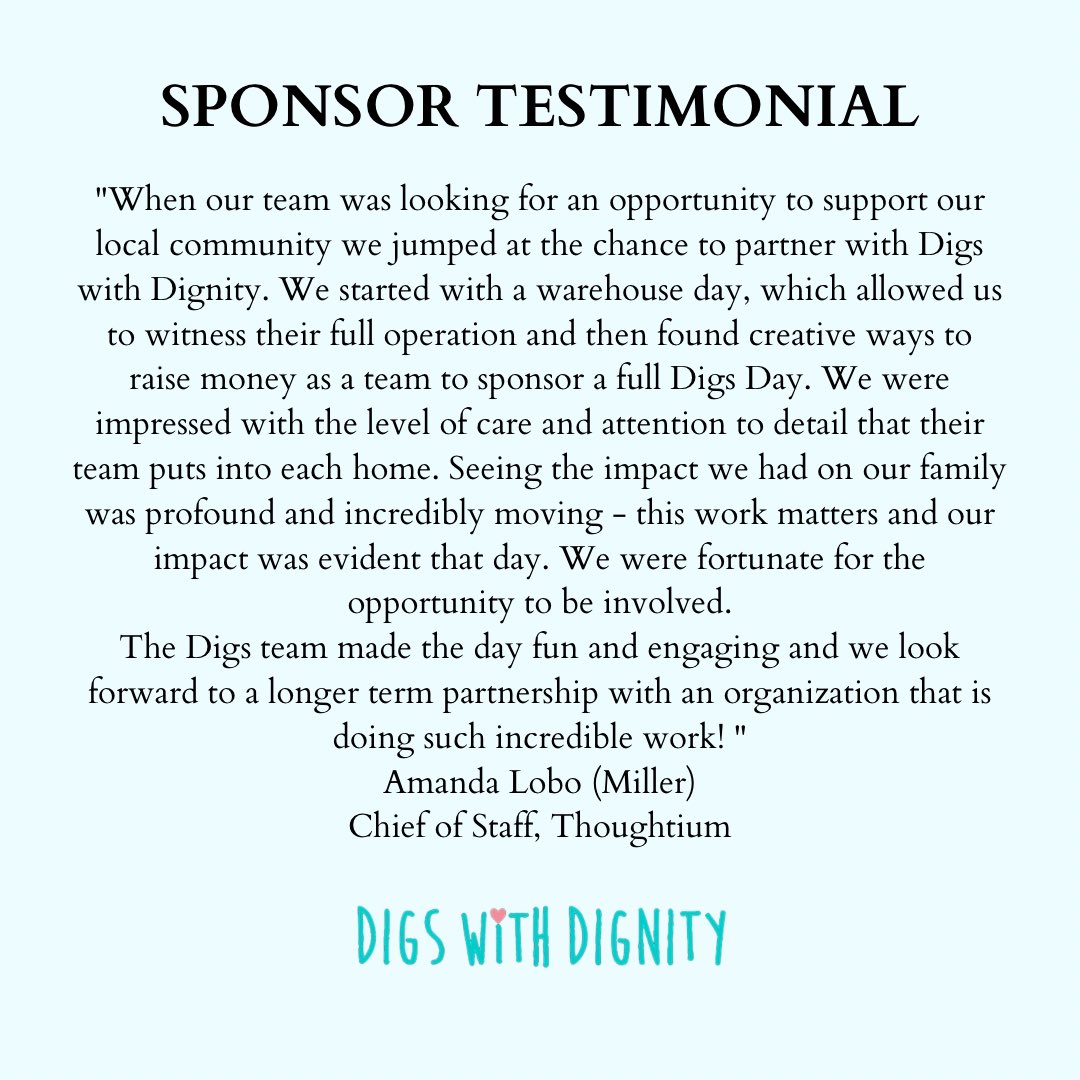 Digs with Dignity (@digswithdignity) on Twitter photo A lovely testimonial from our friends at <a href="/thoughtium/">Anthony Ewing</a> who sponsored a recent move! Want to get your company involved?! Email: jill@digswithdignity.org A lovely testimonial from our friends at <a href="/thoughtium/">Anthony Ewing</a> who sponsored a recent move! Want to get your company involved?! Email: jill@digswithdignity.org