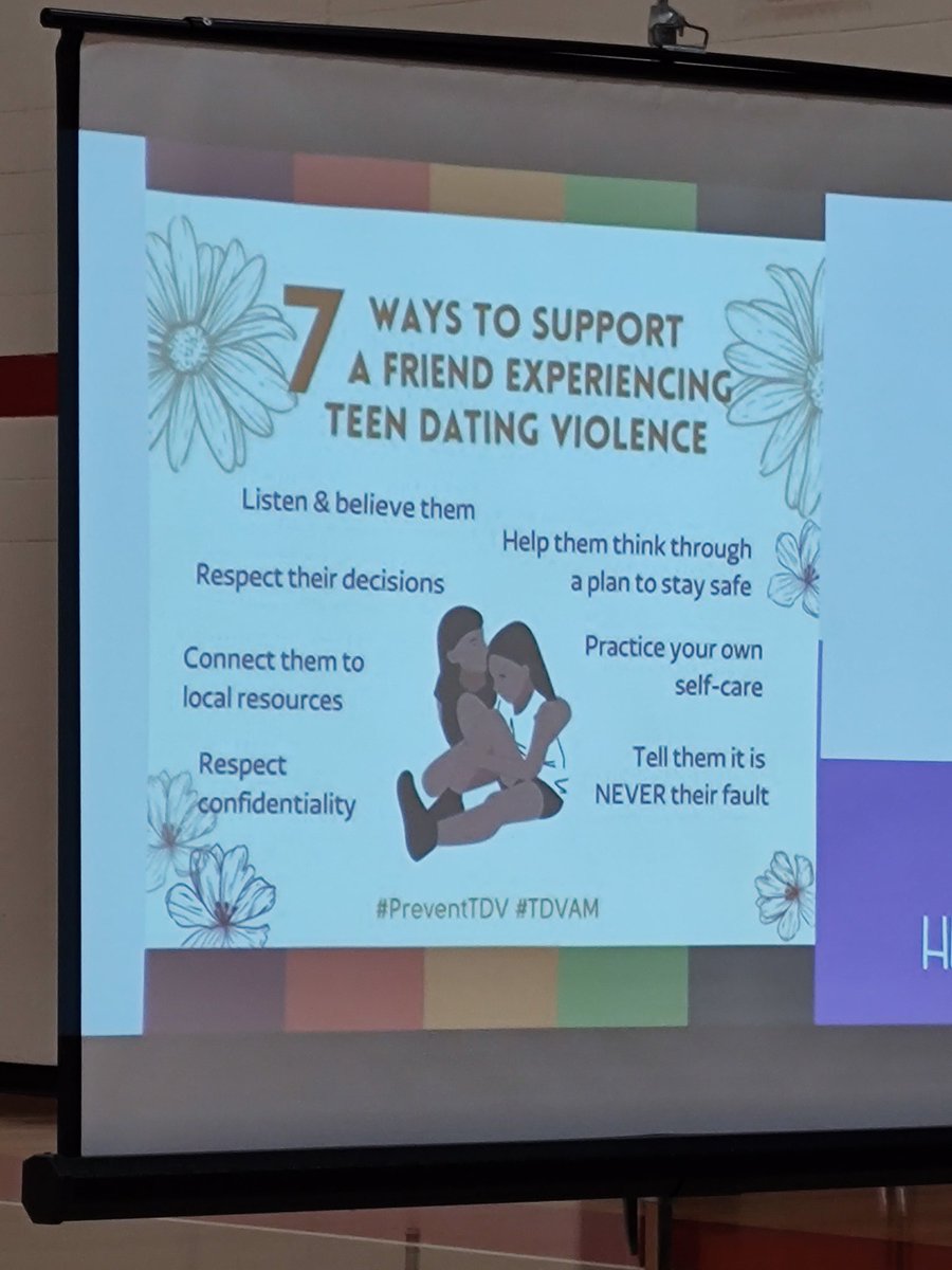 ScheerCounselor's tweet photo. Thank you so much Kaiti from @JanasCampaign for coming to present to our students about relationship red flags and healthy/unhealthy relationships. #spartans216 #inthearena #domesticviolenceawareness https://t.co/tzBokIB6Ko